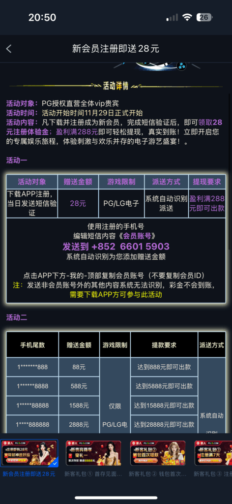 【PG35】—✅— 发短信+28-玩家国度